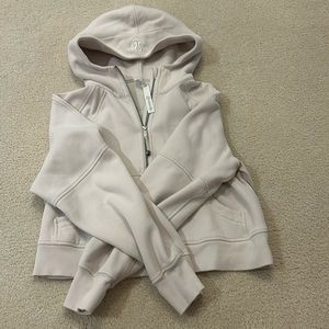 Lululemon Crème Scuba quarter zip